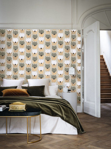 Dauphine Grege Wallcovering by Casamance
