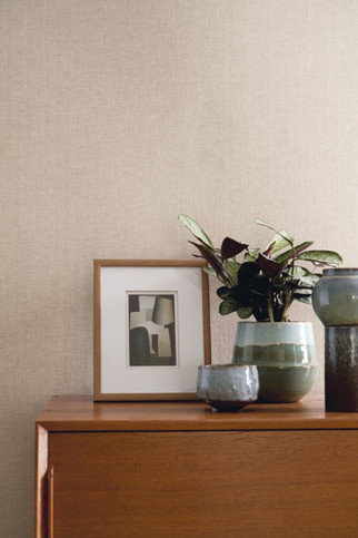 Elfe Grege Wallcovering by Casamance