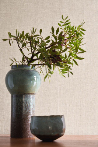 Elfe Grege Wallcovering by Casamance