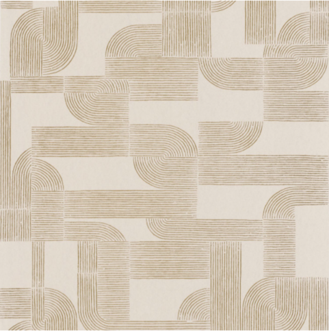 Hector Sable Wallcovering by Casamance