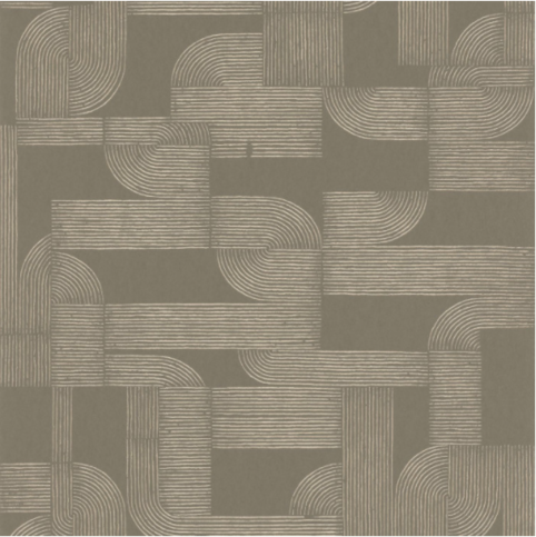 Hector Vert Wallcovering by Casamance