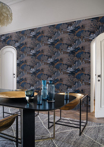Jasmin Wallcovering by Casamance