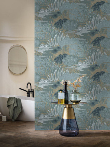 Jasmin Wallcovering by Casamance
