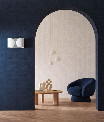 Johara Aubergine Wallcovering by Casamance