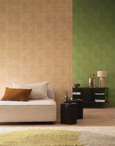 Johara Garden peas Wallcovering by Casamance