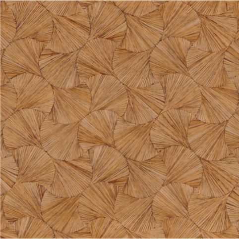 Lombok Ocre Wallcovering by Casamance