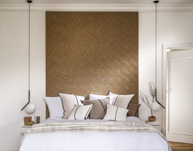 Lombok Ocre Wallcovering by Casamance