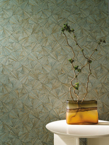 Lombok Vert De Gris Wallcovering by Casamance