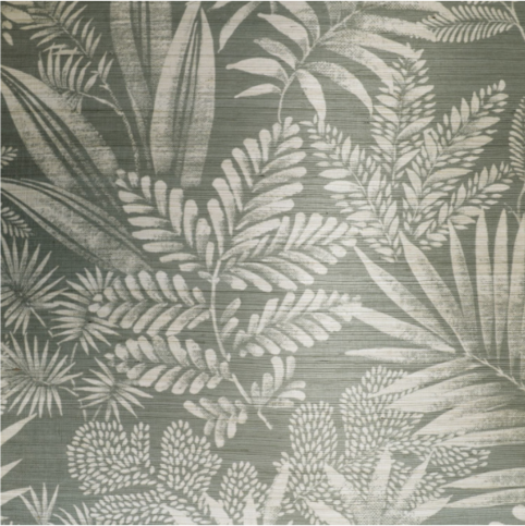Mandrare Bleu Grise Wallcovering by Casamance