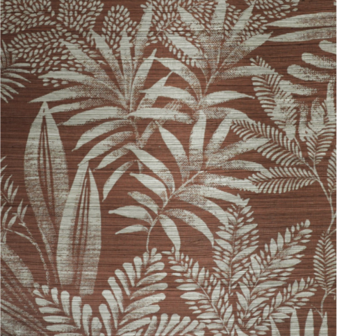 Mandrare Terracota Wallcovering by Casamance