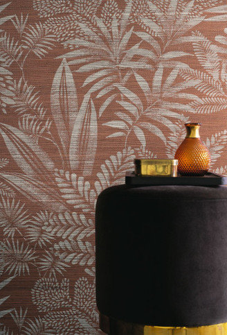 Mandrare Terracota Wallcovering by Casamance