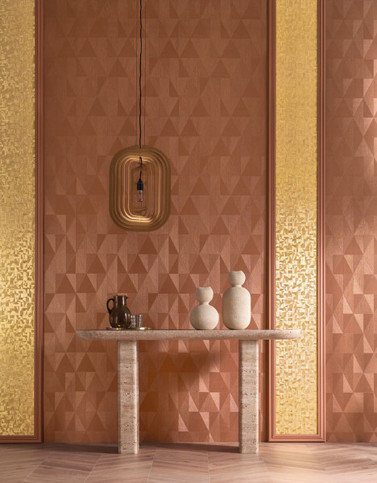 Parangon Cuivre Wallcovering by Casamance