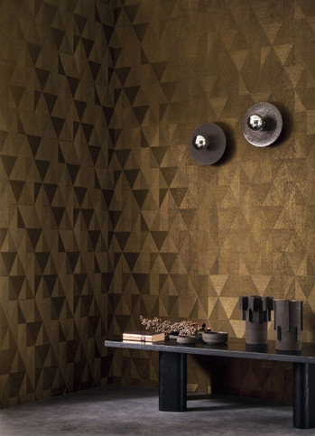 Parangon Jaune d'or Wallcovering by Casamance