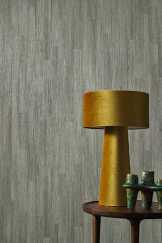Sapelli Sauge Wallcovering by Casamance