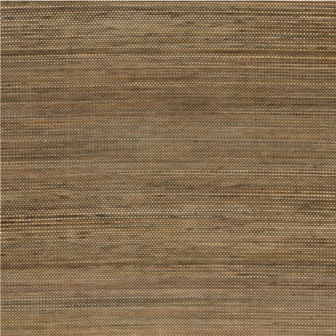 Seagrass Tabac Wallcovering by Casamance