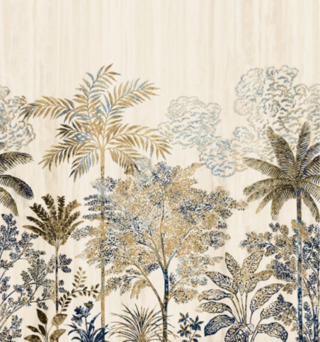 Siwa Ivoire Wallcovering by Casamance