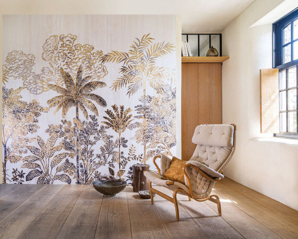 Siwa Ivoire Wallcovering by Casamance