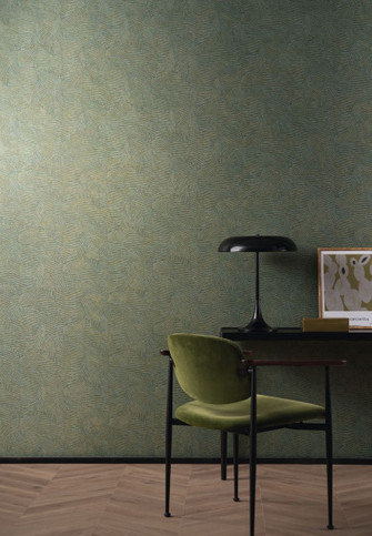 Soroa Vert Imperial Wallcovering by Casamance