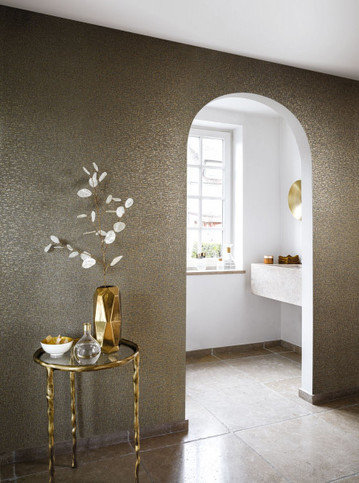 Tessela Acier Wallcovering by Casamance