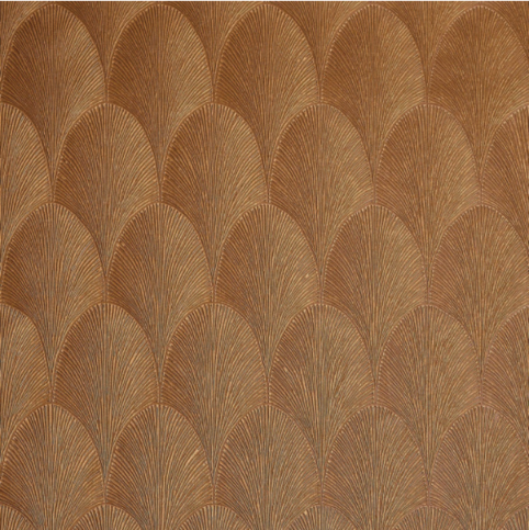Tourmaline Ambre Wallcovering by Casamance