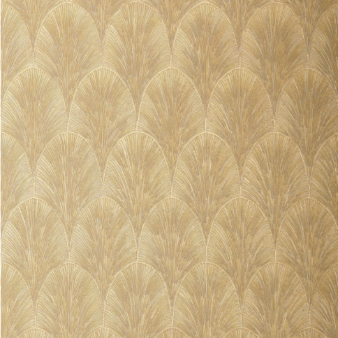 Tourmaline Blanc/doré Wallcovering by Casamance