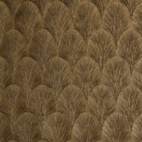 Tourmaline Doré foncé Wallcovering by Casamance