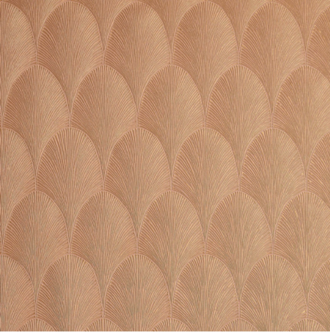 Tourmaline Vieux rose Wallcovering by Casamance