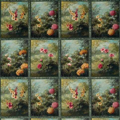 Artus Forest Fabric by Clarke & Clarke 