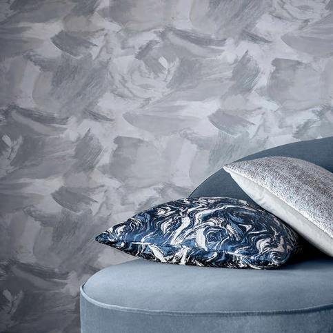 Astratto Dove Wallcovering by Clarke & Clarke 