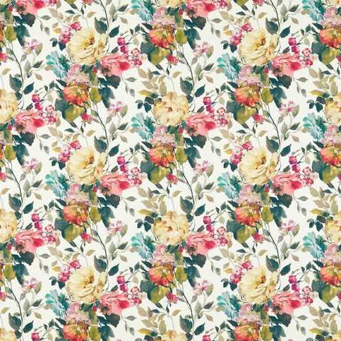 Bloom Multi Fabric by Clarke & Clarke 