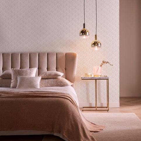 Chrysler Pearl Wallcovering by Clarke & Clarke 