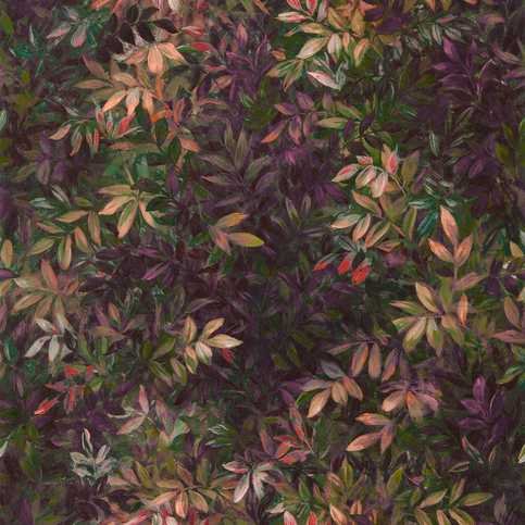 Congo Amethyst/Emerald Wallcovering by Clarke & Clarke