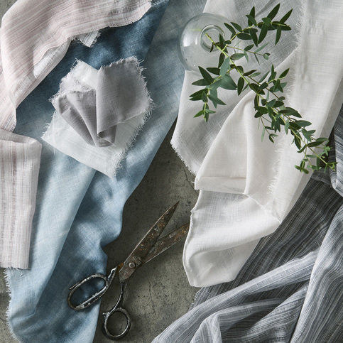 Diano Midnight Fabric by Clarke & Clarke 