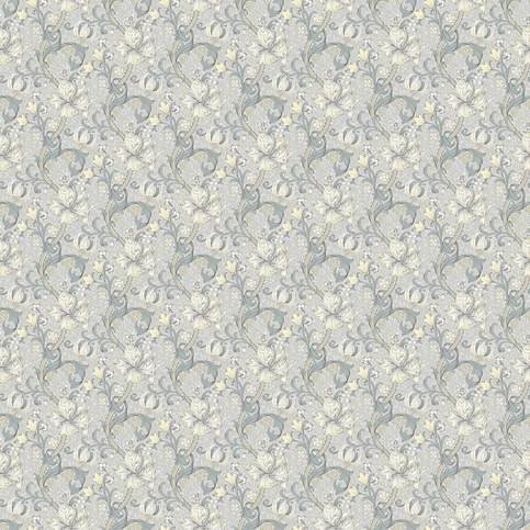 Golden Lily Slate/Dove Fabric by Clarke & Clarke 