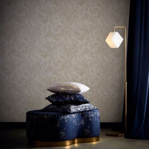 Lavico Linen Wallcovering by Clarke & Clarke 