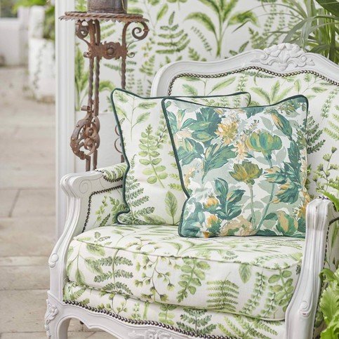 Lilum Glade Fabric by Clarke & Clarke 