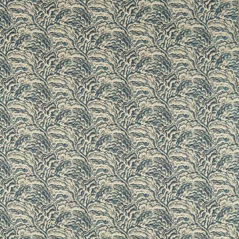 Lumino Kingfisher Fabric by Clarke & Clarke 