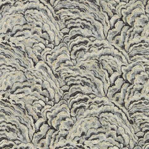 Lumino Noir/Gilver Wallcovering by Clarke & Clarke