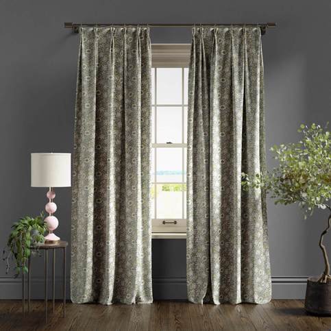 Mallow Slate/Dove Fabric by Clarke & Clarke 
