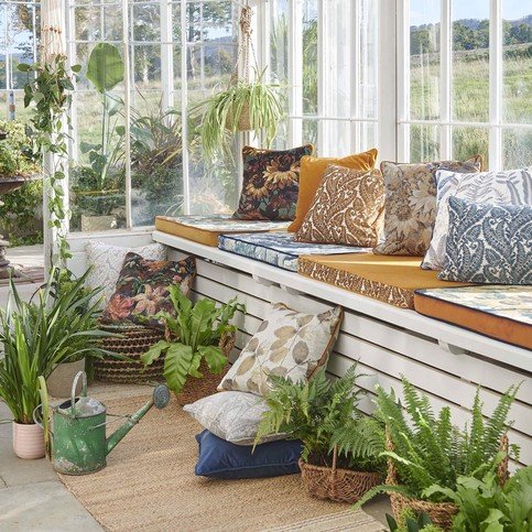 Palacio Dove Fabric by Clarke & Clarke 