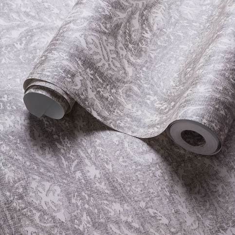 Palacio Dove Wallcovering by Clarke & Clarke 