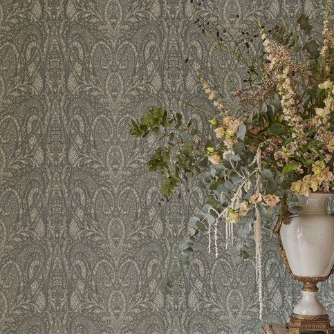 Palacio Eau De Nil Wallcovering by Clarke & Clarke 