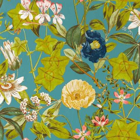 Passiflora Chambray Wallcovering by Clarke & Clarke