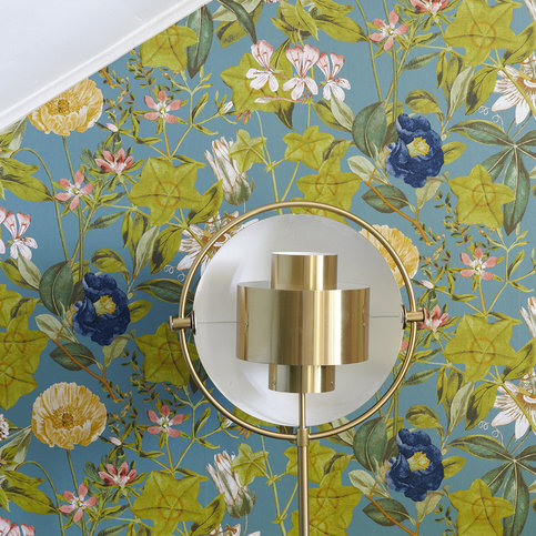 Passiflora Chambray Wallcovering by Clarke & Clarke
