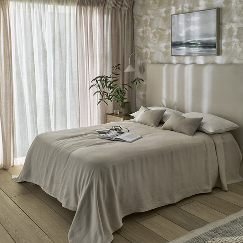 Rapello Blush Fabric by Clarke & Clarke 