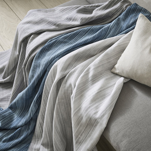 Rapello Midnight Fabric by Clarke & Clarke 