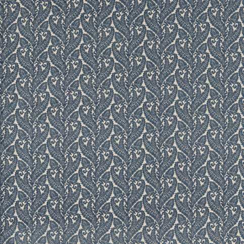 Regale Denim Fabric by Clarke & Clarke 