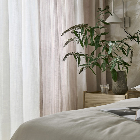 Remo Ivory Fabric by Clarke & Clarke 