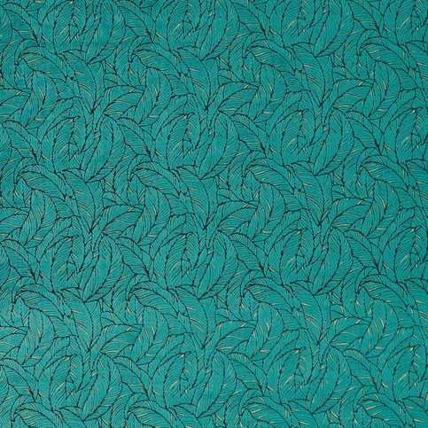 Selva Emerald Fabric by Clarke & Clarke 