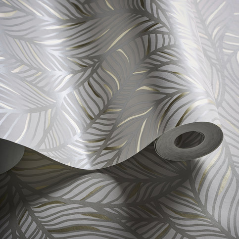 Selva Linen/Champagne Wallcovering by Clarke & Clarke